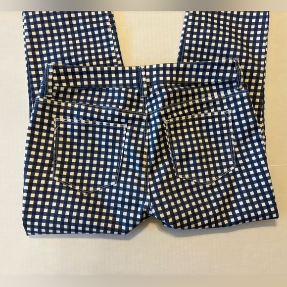 Chico’s Perfect Stretch Girlfriend Slim Leg Ankle checkered pants size Chico’s 0 - Picture 5 of 8